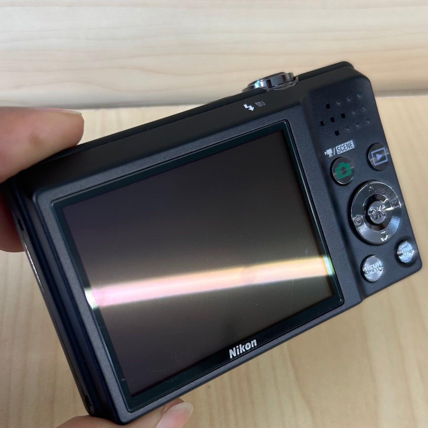 Used Nikon Coolpix S570 Digital Camera Black