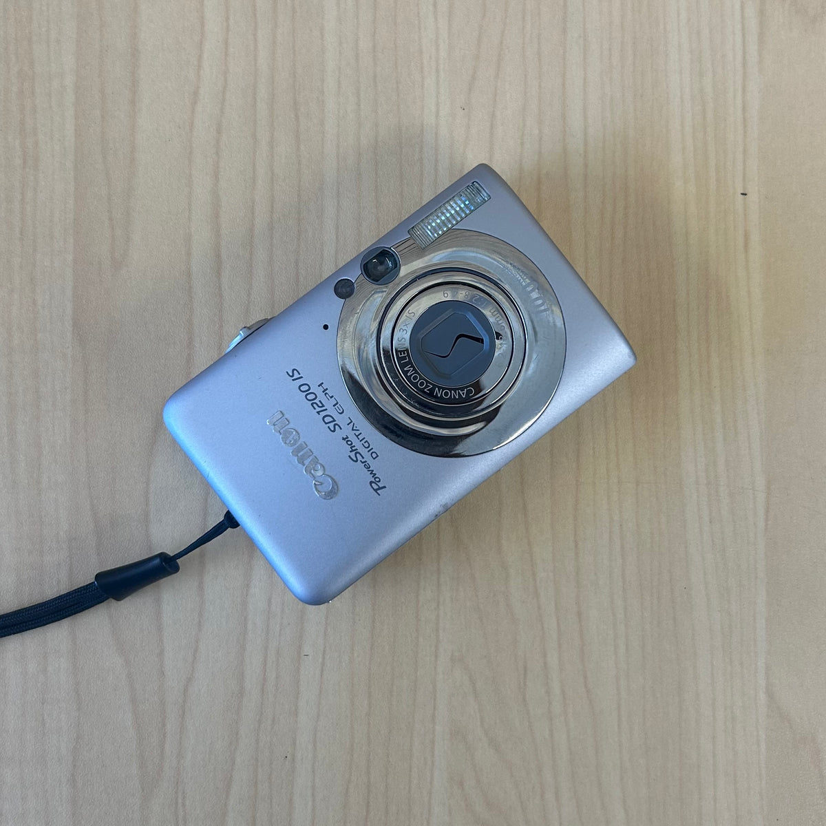 Used Canon PowerShot SD1200 IS Digital Camera Silver