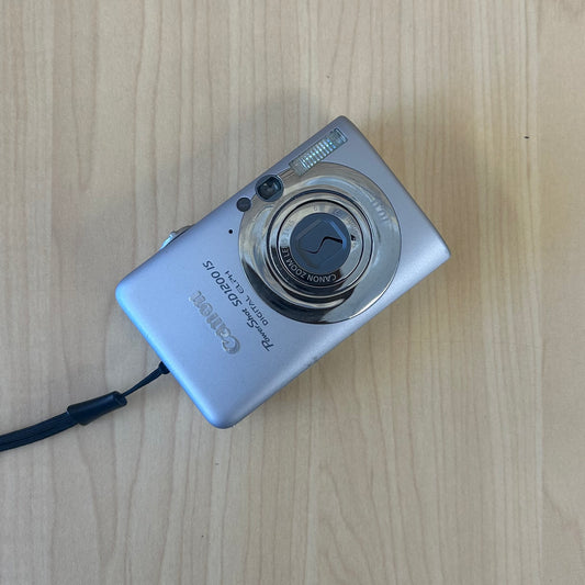 Used Canon PowerShot SD1200 IS Digital Camera Silver