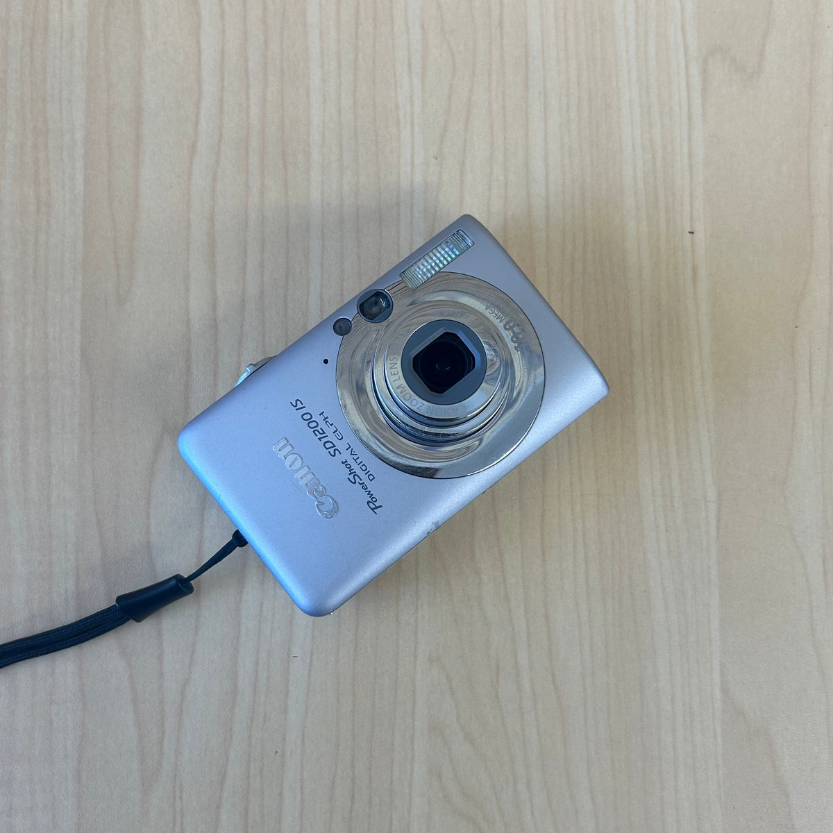 Used Canon PowerShot SD1200 IS Digital Camera Silver