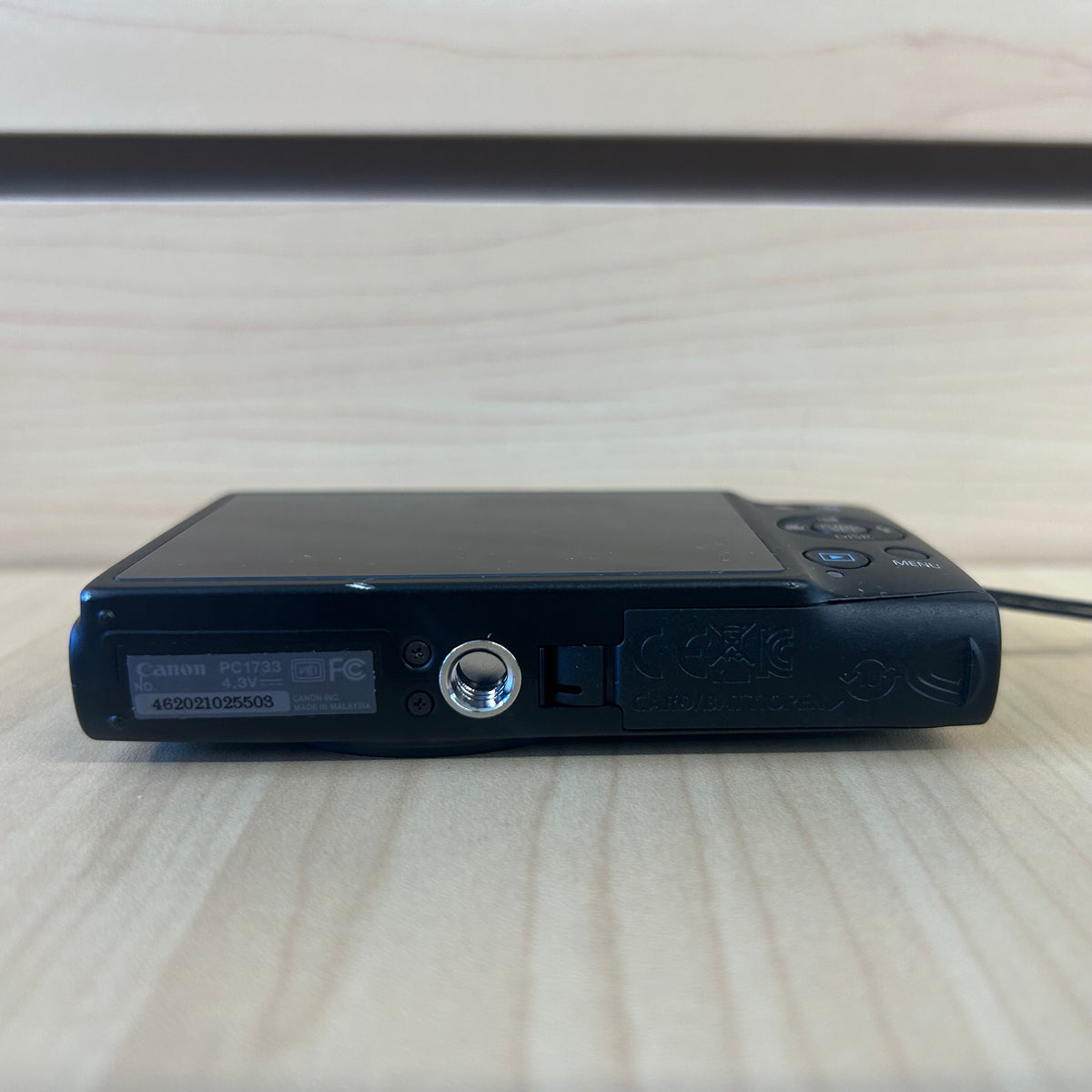 Used Canon PowerShot ELPH 110 HS Black Digital Camera