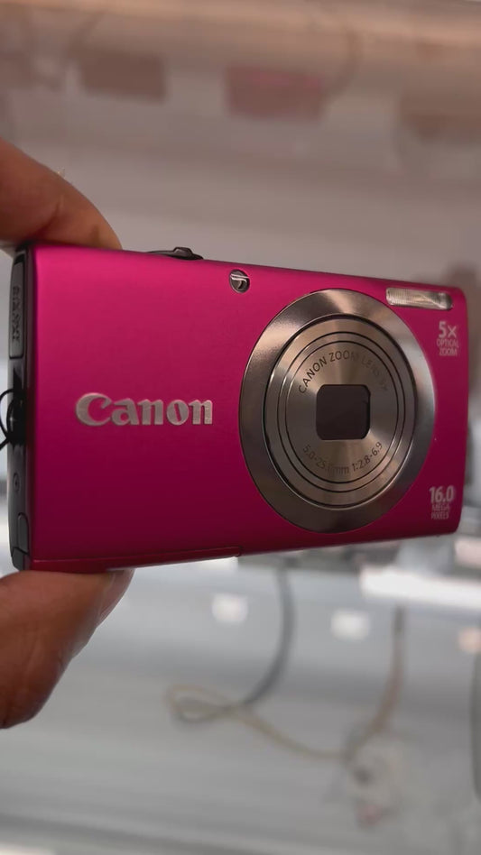 Canon PowerShot A2300 HD Digital Camera Pink